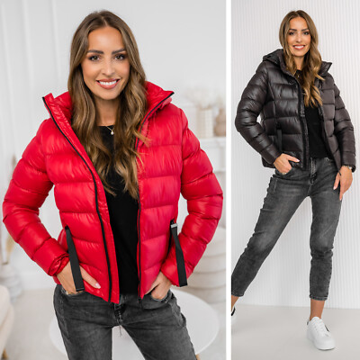 Übergangsjacke Steppjacke Sportjacke Jacke Sport Classic Damen BOLF  Unifarben