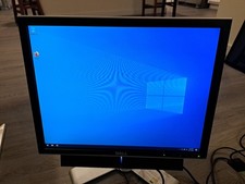 Dell UltraS 2007FPb 20" LCD Retro Monitor Speaker Bar. SCRATCHES. READ
