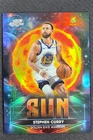 2025-26 Topps Chrome Cosmic Stephen Curry Planetary Pursuit The Sun SSP #PPS-3