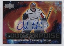 2024-25 Skybox Metal Universe Counterpoise Charlie Lindgren #12CT Auto 1bi3