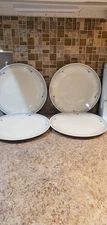 Set Of 4 Corelle Country Violet Dinner Dishes