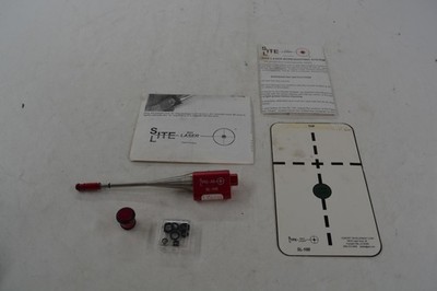 SiteLite Mag Laser Boresighter Mounted Light SL-100 Red W/ Case Target Rifle