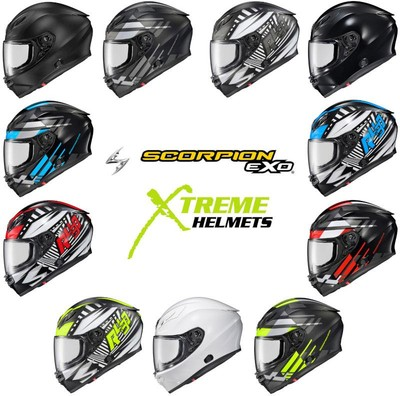 #ad #ad Scorpion EXO R430 Helmet Lightweight Moisture Wicking DOT SNELL M2025 XS 4XL $184.95