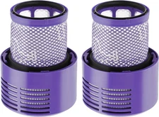 2 Pack V10 Filters Replacement for Dyson Cyclone V10 Absolute/Animal/Motorhead