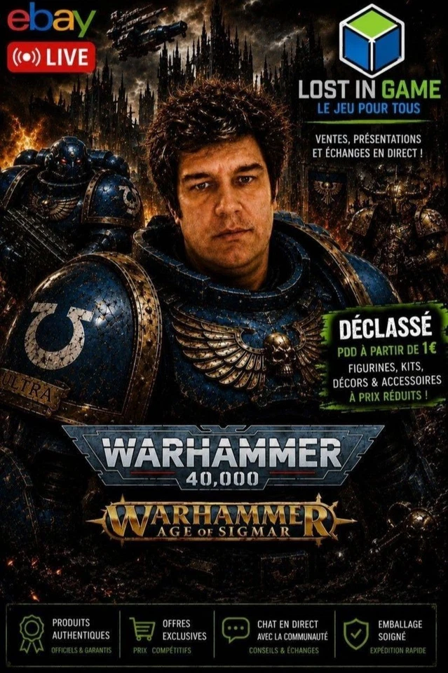 Warhammer AOS /40K Déclassé / Collector 🔥🔥