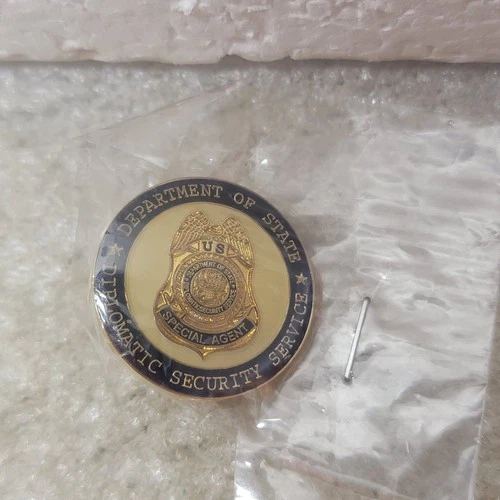 Department of State Diplomatic Security Service Pin Button Special Agent
