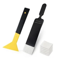  Window Tint Tools Bulldozer Scrubber Paddle Squeegee Triangle Slim Style B