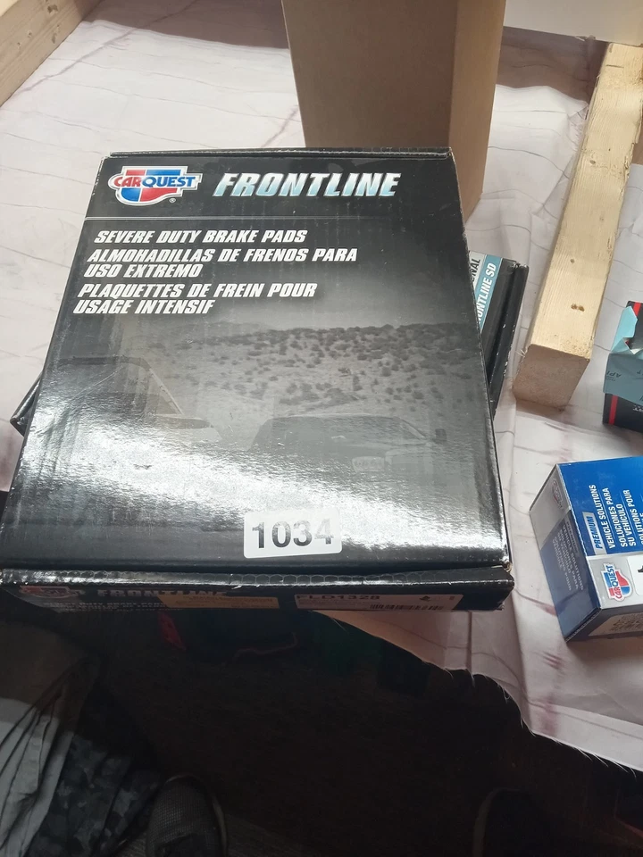 Juego Pastillas Freno Disco Delanteras Carquest-Premium Ford E350 E250 E150 2008-2022 FLD1328 Foto 2 de 3