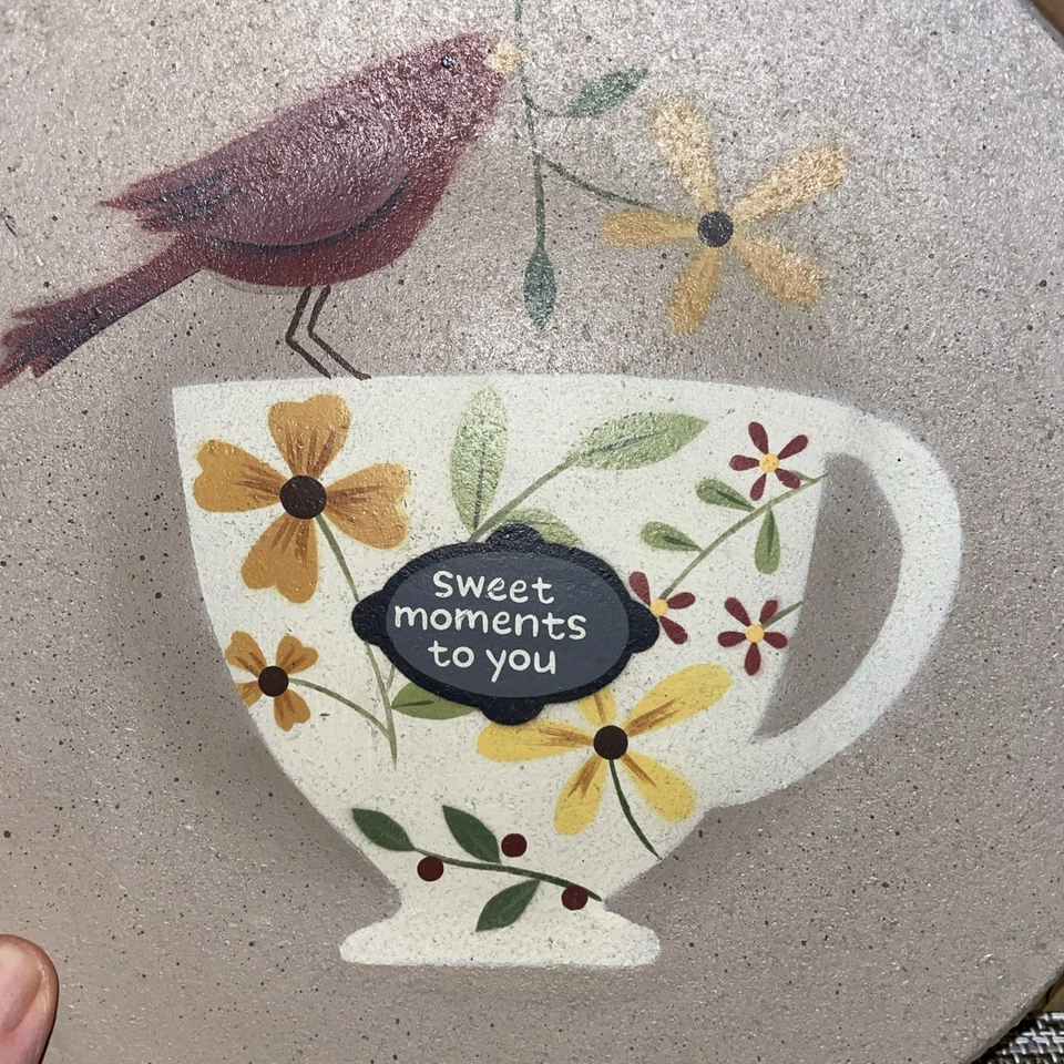 Hearthside Collection “Sweet Moments To You”, Decorative Wooden 9.75" Plate - Image 4 of 4