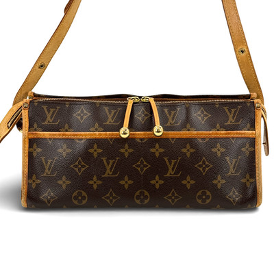 LOUIS VUITTON Popincourt Long Monogram Canvas Crossbody Schultertasche M40008
