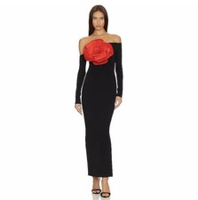 Miscreants Charlotte Rose Dress Black