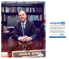 'Adam Schiff' Signed 8x10 Photo California Congressman ACOA Politics