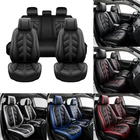 Full Set Faux Leather Seat Cover 5-Seats For Toyota Corolla Camry RAV4 CHR Prius