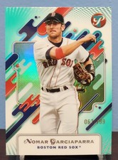 2025 Topps Pristine NOMAR GARCIAPARRA #28 Aqua Refractor /199 Boston Red Sox 
