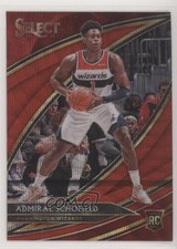 2019-20 Panini Select Courtside Tmall Red Wave Prizm Admiral Schofield #210 9ih