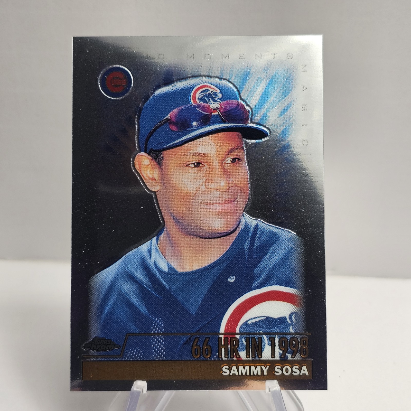 Sammy Sosa 2000 Topps Chrome #477C Magic Moments 66 HR 1998 #477