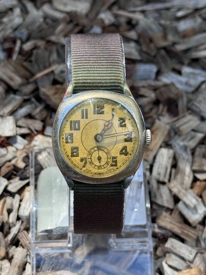 Rare Serviced 1920s Swiss Military A. Schild 485 Vintage Mechanical Watch - Image 4 of 4