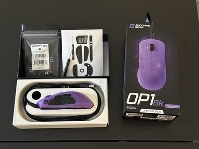 Endgame Gear OP1 8K Purple Frost Limited Wired Optical Gaming
