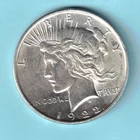 1922 P Peace Silver Dollar $1 90% Silver Coin US Mint Philadelphia  F - FV+