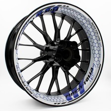 Motorrad Felgenbettaufkleber, 4er Set für 17 Zoll Felgen MR021-03 FF Racing