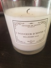 Artisans De Geneve Candle Douceur D' Hiver Millesime 2022 by Mizensir 8 oz