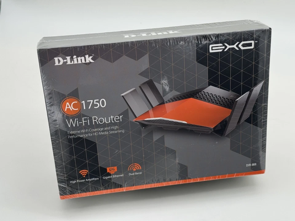 D-Link DIR-869 EXO AC1750 Dual Band Gigabit Wi-Fi Router Factory Sealed - NIB - Image 2 of 4