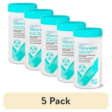 Plaque Removal Tooth Wipes for Cats and Dogs Teeth Cleaning Dental Care Pet Oral
