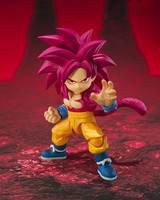 Bandai Dragon Ball Daima Son Goku Mini Super Saiyan 4 SHF Figur