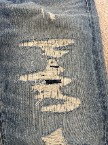 American Eagle AE 77 Japanese Selvedge Jeans Men Denim NWT - Picture 3 of 12