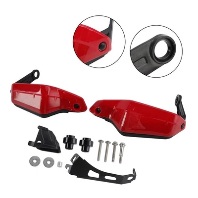 Protège mains Garde-Mains pour Honda XL750 Transalp 2023-2024 Rouge - Photo 1/4