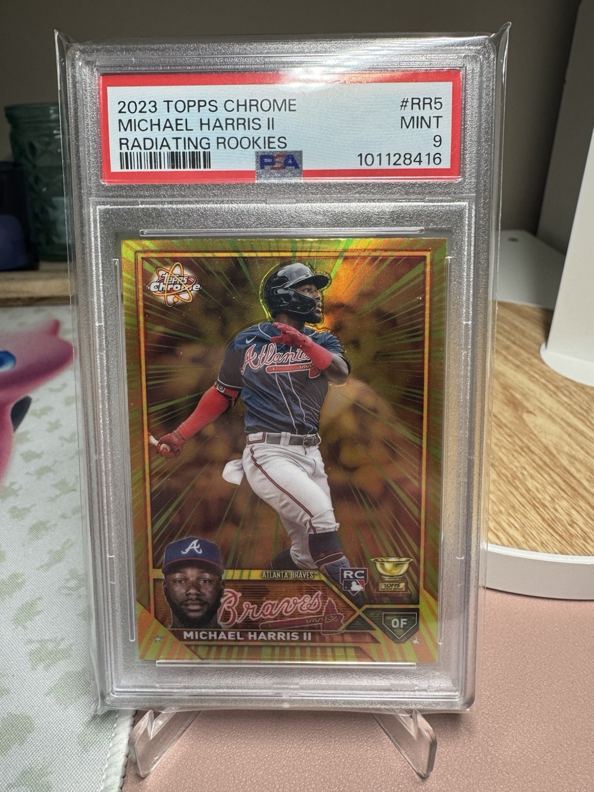 2023 Topps Chrome - Radiating Rookies Michael Harris II #RR-5 (RC)