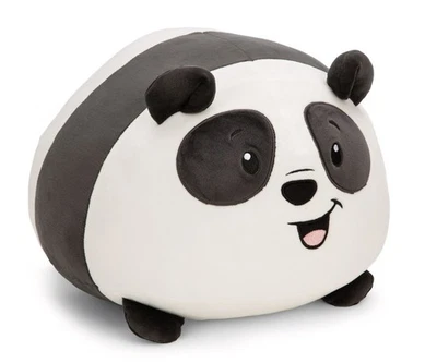 NICI GMBH NICI Kuscheltier Chill Panda 30x34cm - schwarz - Stofftier aus weichem Plüsch, n