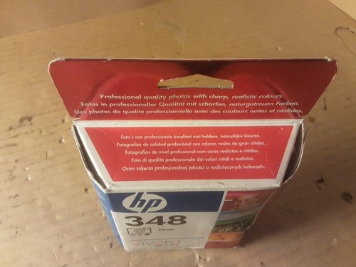 HP 348 Vivera Photo Ink Cartridges Tri Colour C9369EE Genuine New Ink Office - Picture 5 of 7