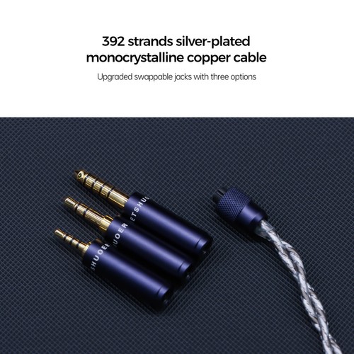 LETSHUOER S12 PRO Magnetic planar earphones Hi-Fi planar in ear monitors - Picture 4 of 7