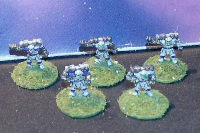 BATTLETECH WORD of BLAKE ELEMENTAL POINT #2 (RAL PARTHA, METAL, PAINTED)