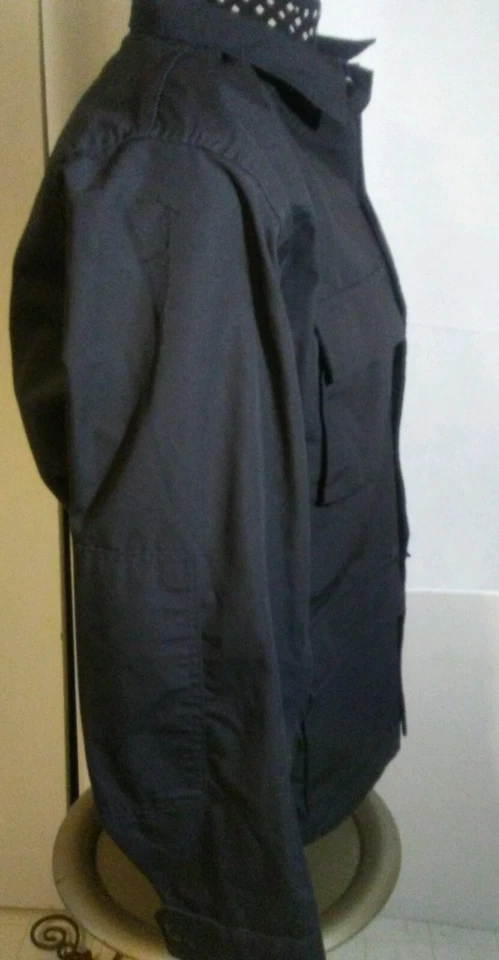 Camisa pesada Propper Public Safety talla XLR mezcla de poliéster negra manga larga  Foto 2 de 4