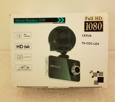 Full HD 1080P Vehicle Blackbox DVR Camera Recorder Dashcam Black 