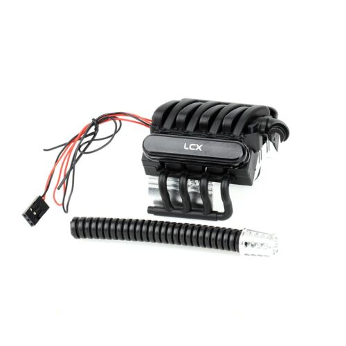 LCX Aluminum Heat Sink w/Cooling Fan for Traxxas TRX4 TRX6 Axial SCX10 II III - Picture 3 of 9