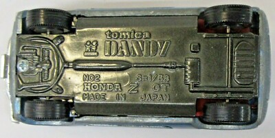 rare TOMY Tomica 8514 HONDA COUPE Z 1/38 assembled metal model kit
