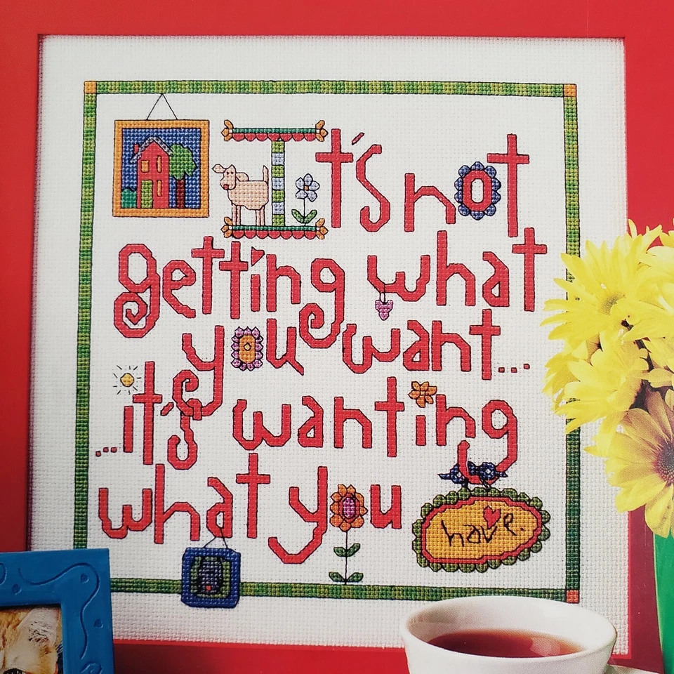 Leisure Arts Express Yourself Cross Stitch Patterns Charts Sue Dreamer #3762 - Image 2 of 4