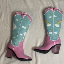 New Care Bears X Dolls Kill Cowboy Boots Size 7