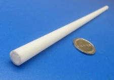PTFE Teflon Straight Tube 3/8" OD x 1/4" ID x 1/16 Wall x 1 Foot Length