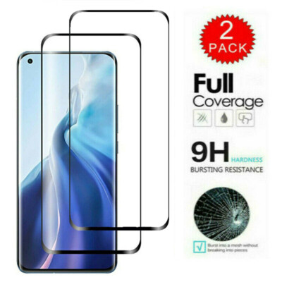 For Xiaomi Mi 11 10T Poco X3 NFC M3 Full Cover Tempered Glass Screen Protector