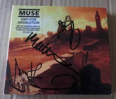 SIGNED Muse - Sing For Absolution