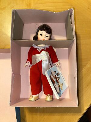 1980 Madame Alexander Doll #440 ''Red Boy'' Storyland Dolls 8'' tall Tag In Box