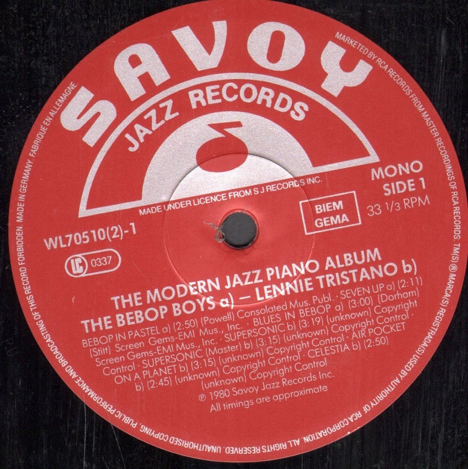 Various Artists Modern Jazz Piano Album double LP vinyl Europe Rca 1984