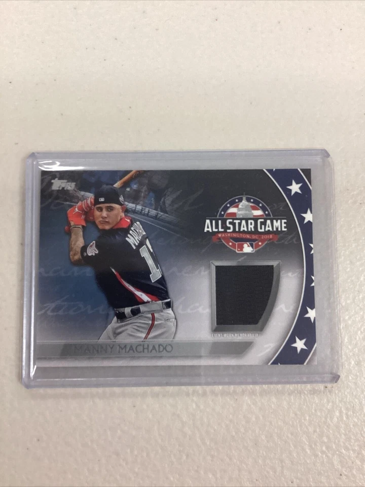 Manny Machado 2018 Topps All Star Game Patch Game Worn AST-MA - Image 2 of 3