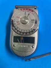Vintage Sekonic Auto-Leader Model 38 Light Meter with Case