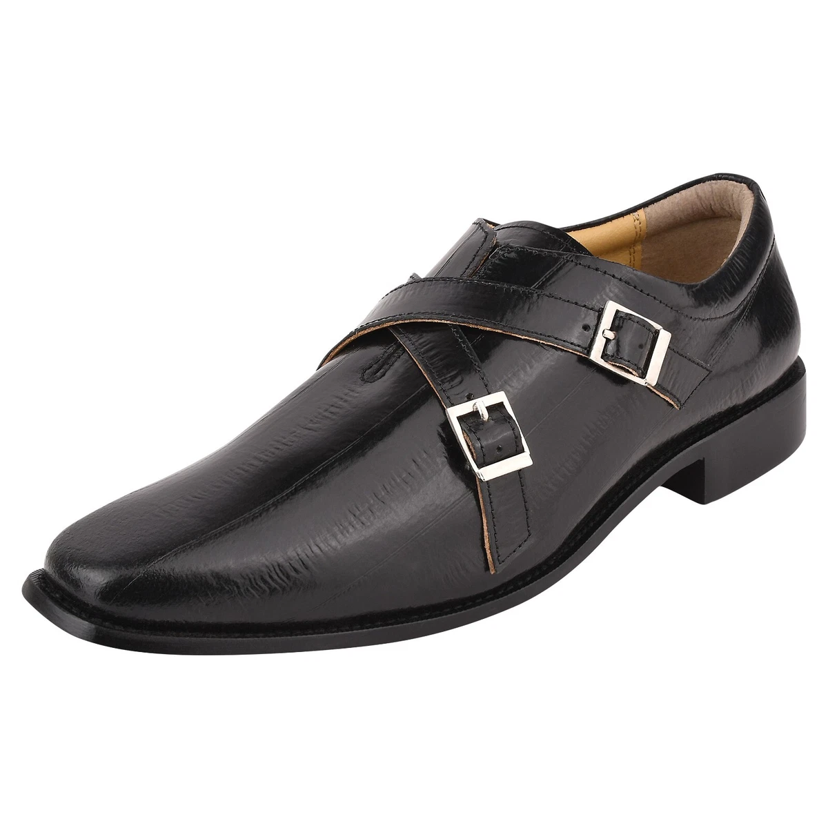Black Leather Upper Dress Shoes for Men for sale | eBay