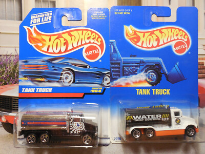 Hot Wheels Tank Truck LOT 4 UNICAL 76 BLUE CARD ROAD DEPT